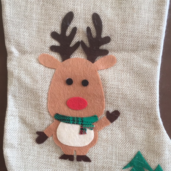 NWOT: Christmas Stocking NEW 16” x 9” - Picture 4 of 6